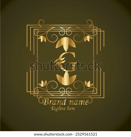 creative initial g latter logo design with luxury g logo, modern business vector template , creative new g monogram latter design with golden color