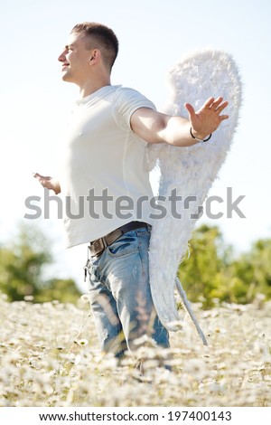 male angel