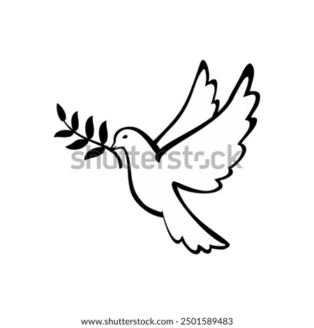 SYMBOLS OF PEACE, DOVES, GLOBE, AND WORLD PEACE DAY