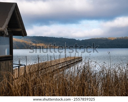 Similar – Image, Stock Photo Boat landing stage