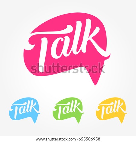 Talk Social Media Business Symbol