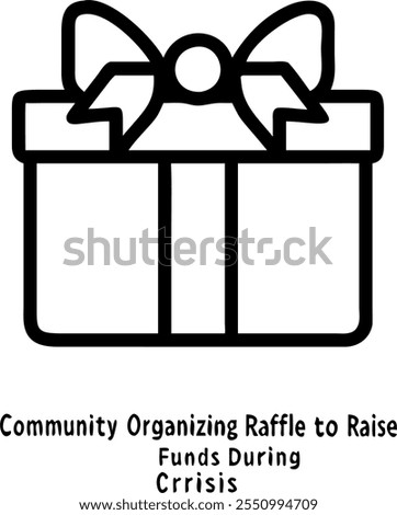 Photo realistic as Church hosting a festive bake off for fundraising concept as High resolution image of a church hosting a festive bake off to raise funds during a crisis highlighting community suppo