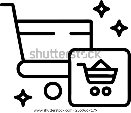 Bokeh background with holographic shopping cart and credit card concept as A close up shot capturing a bokeh background with floating holographic icons of a shopping cart and a credit card. The image