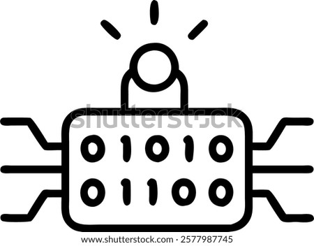 Macro close up of secure quantum encryption device with copy space concept as A macro close up of a secure quantum encryption device with glowing indicators highlighting the use of