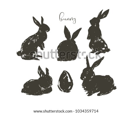 Rabbit Free Vector Art | Download Free Vector Art | Free-Vectors