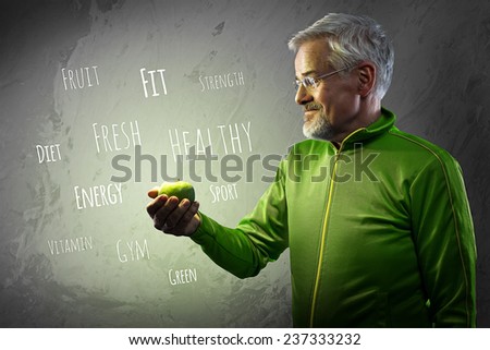 Healthy older Man