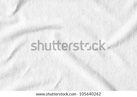 White textile
