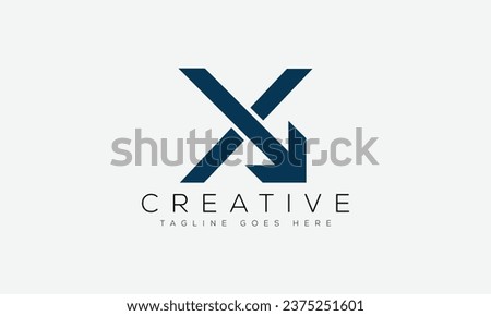 Letter X logo design template vector illustration