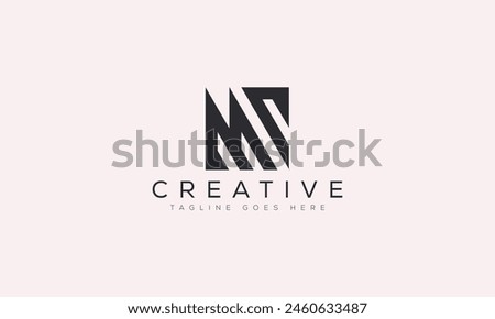 Letter MC logo design template vector illustration