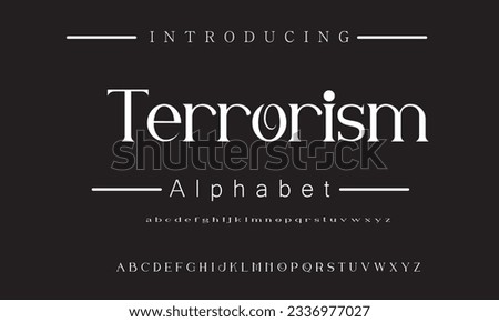 Terrorism Best Alphabet Beautiful Calligraphy Signature Font lettering handwritten