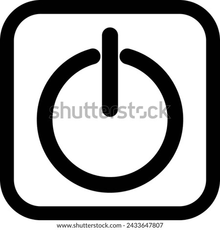 On, off Toggle Switch Buttons with Lettering Modern Devices User Interface Mockup or Template User interface elements for mobile devices in neumorphism style. Power on icons on transparent background.