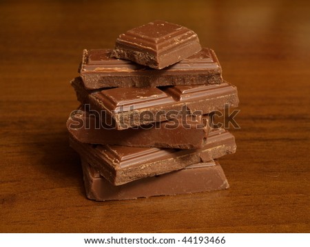 High grade of chocolate
