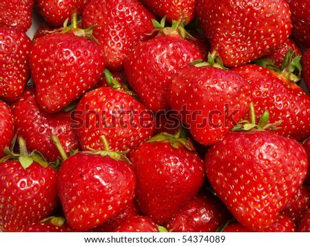 strawberry  texture