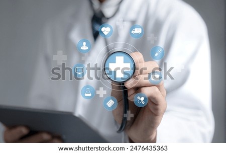 Similar – Image, Stock Photo Health care