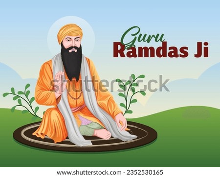 Shri Guru Ramdas Ji (fourth guru of Sikhism)