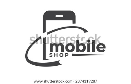 Phone Shop logo designs, Modern Phone logo designs vector