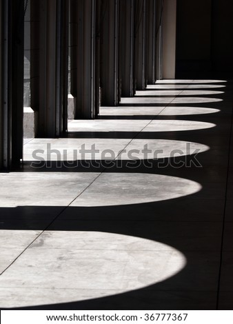 Similar – Foto Bild Licht und Schatten zwischen weißen Wänden