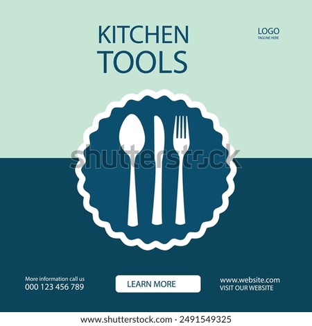 Cutlery Kitchen tools set. Kitchen utensils icon collection with knife, spoon, fork, pans, cup, teapot, grater, rolling pin, cutting board, Cooking and kitchenware food. Househol in flat cartoon style