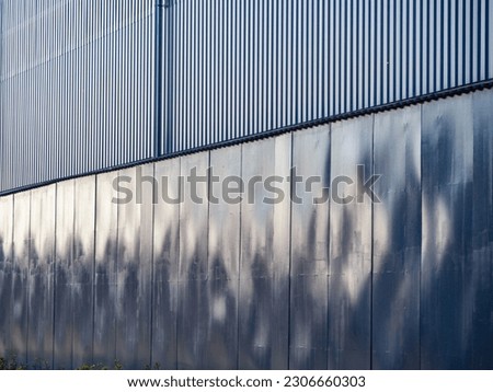 Similar – Image, Stock Photo two facades made of exposed concrete with task in profile