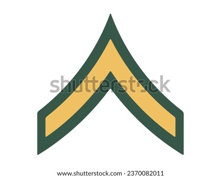 Private second class rank vector art