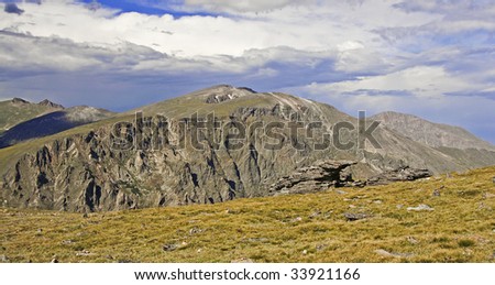 Continental Divide in Rocky Mountain National Park