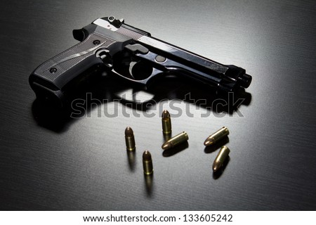 Guns and ammunition
