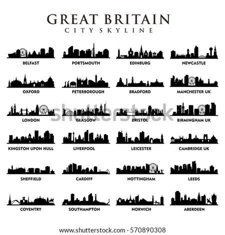 United Kingdom - Great Britain Cities - City Tour Skyline
