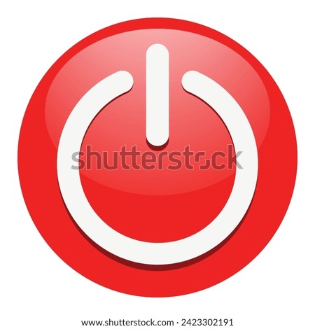 icon, power, button, off, start, symbol, vector, switch, shut, down, end, sign, computer, set, web, energy, push, press, exit, close, red, stop, illustration, electric, technology, background,19