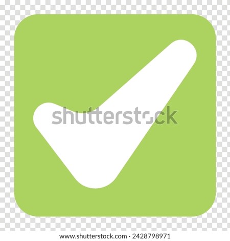 Green check mark icon. Green tick symbol. Vector check icon, Green tick mark vector illustration isolated on white background. Check mark icon. Tick sign. Green tick approval icon. 19