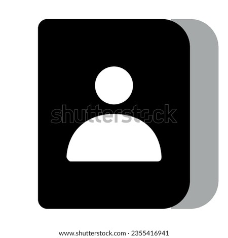 Address Card icon, Contact Information, Communication, Business Card, Contact Card