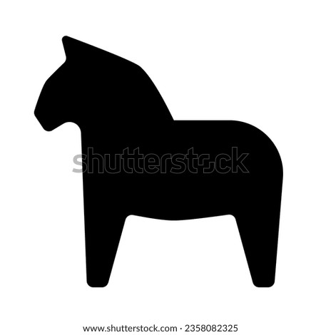 Wooden horse icon, Toy symbol, Childhood illustration, Playtime emblem, Wooden horse design, Traditional toy icon, Children's toy, Wooden horse logo, Vintage toy, Playful emblem, Wooden rocking horse