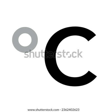 Celsius icon, Temperature symbol, Thermometer illustration, Metric temperature emblem, Celsius design, Temperature scale icon, Celsius logo, Metric unit, Degree Celsius