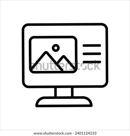  Photo Edit icon with white background vector