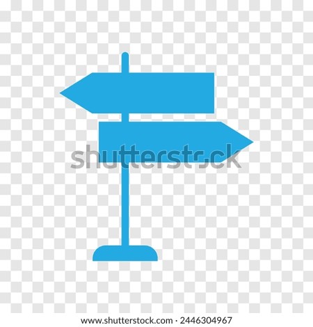 Direction, Signpost, Signboard. Side of a road. Arrow Compass Maps. Street sign. Mental Health Quizzes. Guidepost, Roadmap. Vector illustration. Eps file 36. 