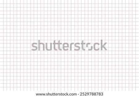 Graph paper. Printable squared grid paper with color horizontal lines. Background with graph paper grid lines on notepad sheet. Geometric background for school, textures, notebook. Eps file 5.