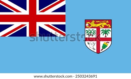 Fiji Flag, Flag of Fiji 