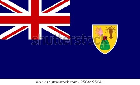 Flag of Turks and Caicos Islands, Turks and Caicos Islands Flag