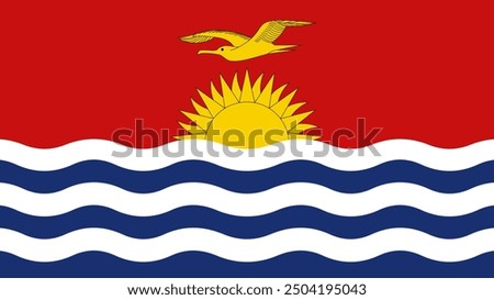 Flag of Kiribati, Kiribati Flag