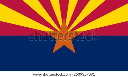 Flag of Arizona, Arizona Flag