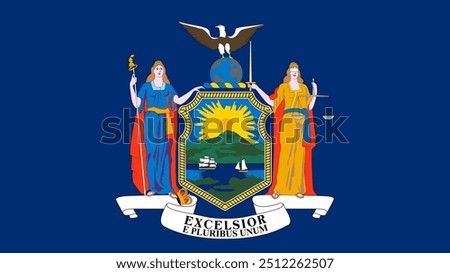 Flag of New York (state), New York (state) Flag