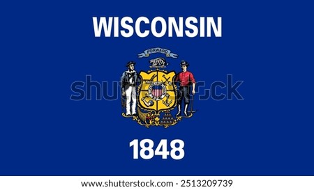 Flag of Wisconsin, Wisconsin Flag