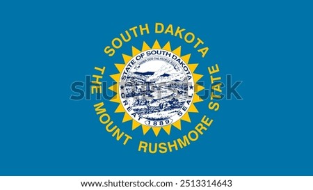 Flag of South Dakota, South Dakota Flag