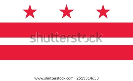 Flag of Washington, D.C. , Washington D.C. Flags