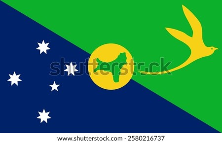 Christmas Island Flag, Flag of Christmas Island