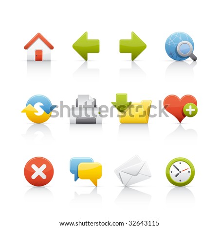 Web & Internet Icon Set for multiple application in Adobe Illustrator EPS 8.