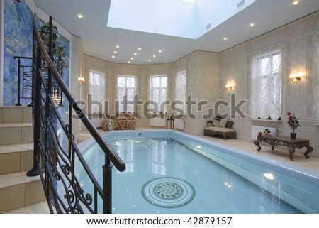 luxury indoor swimming pool design