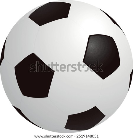 soccer ball, Football isolated on white Background, leather soccer ball, Soccer ball illustration for the web, Football Vector Design templet art.