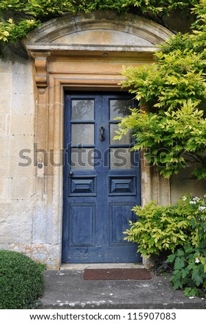 Front Door of an Old Villa