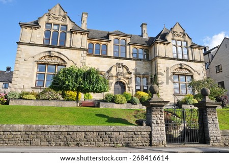 Exterior View and Grounds of a Beautiful Victorian Era Detached House