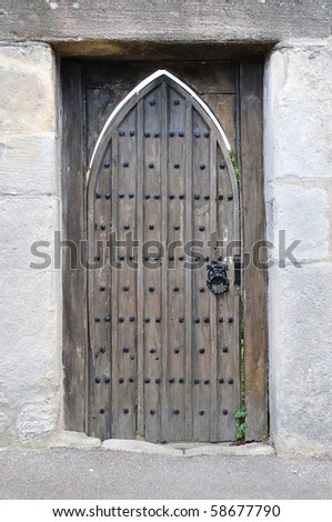 Ancient Oak Door